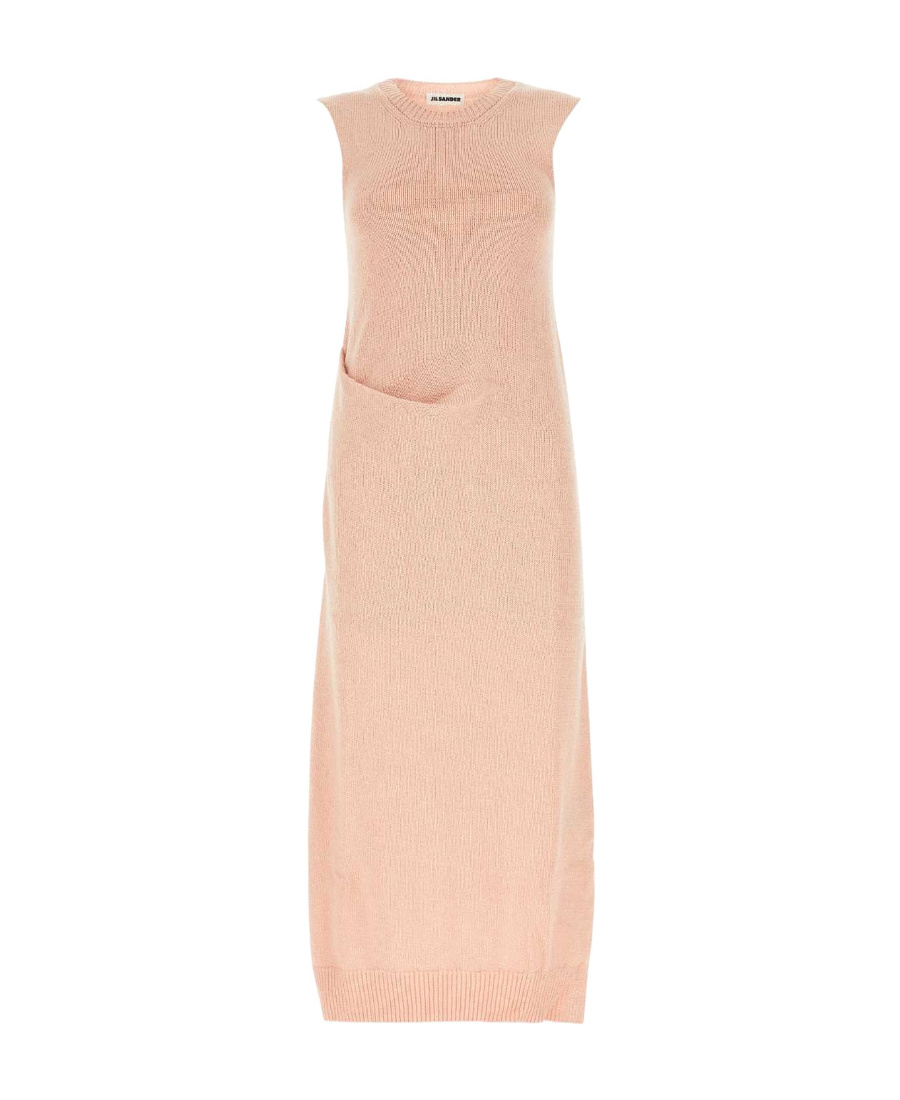 Jil Sander Women's Pastel Japanese Cotton Dress In Nude