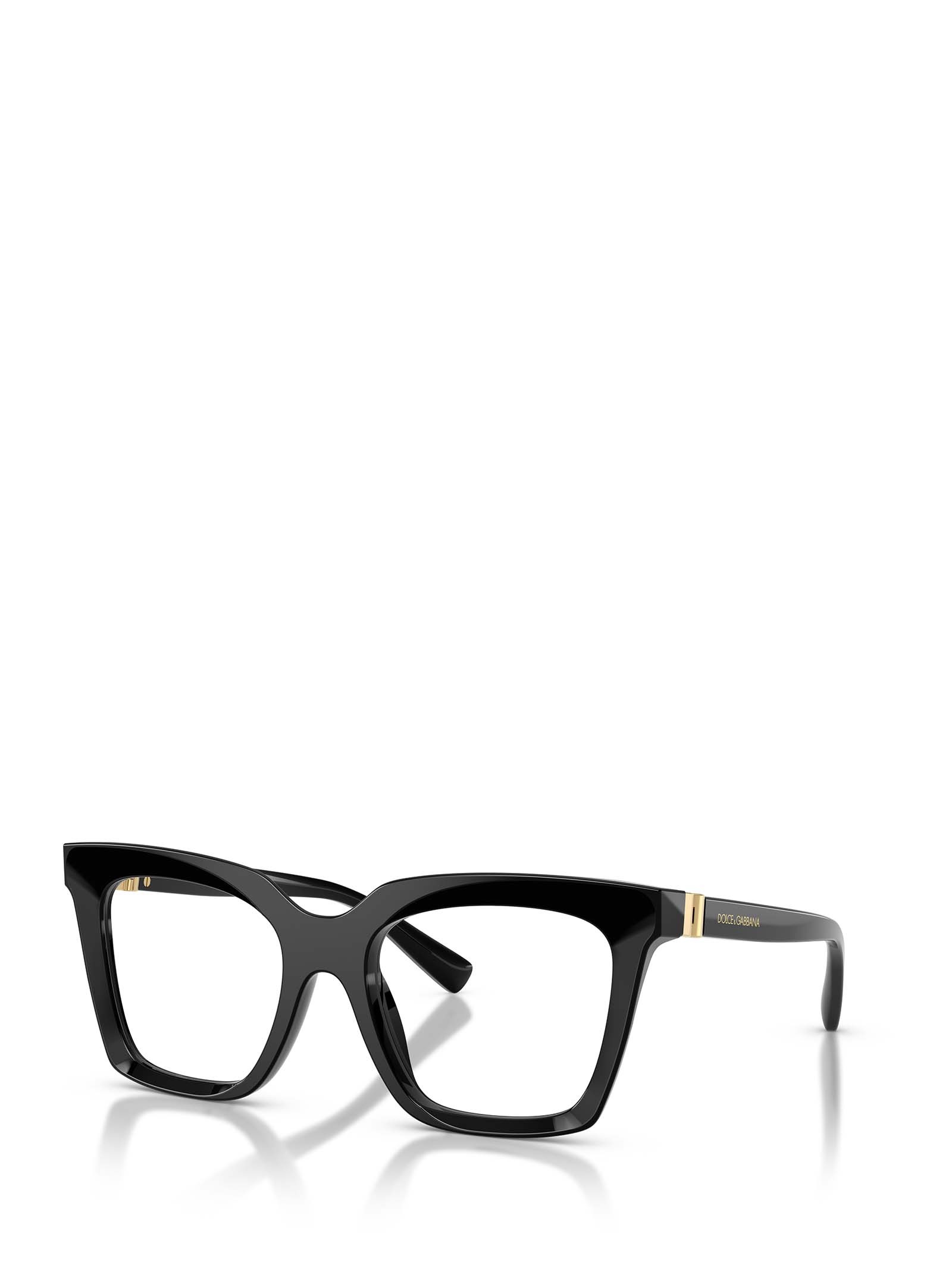 Dolce & Gabbana Square Frame Glasses In Black