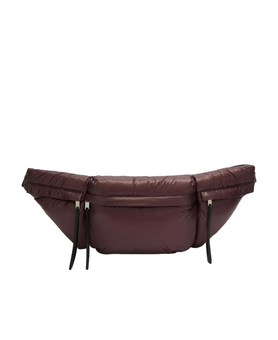 Jil Sander Logo-print Leather Belt Bag In Brown