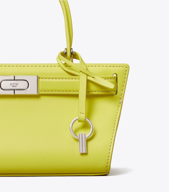 Shop Tory Burch Small Lee Radziwill Tote Bag In Yellow