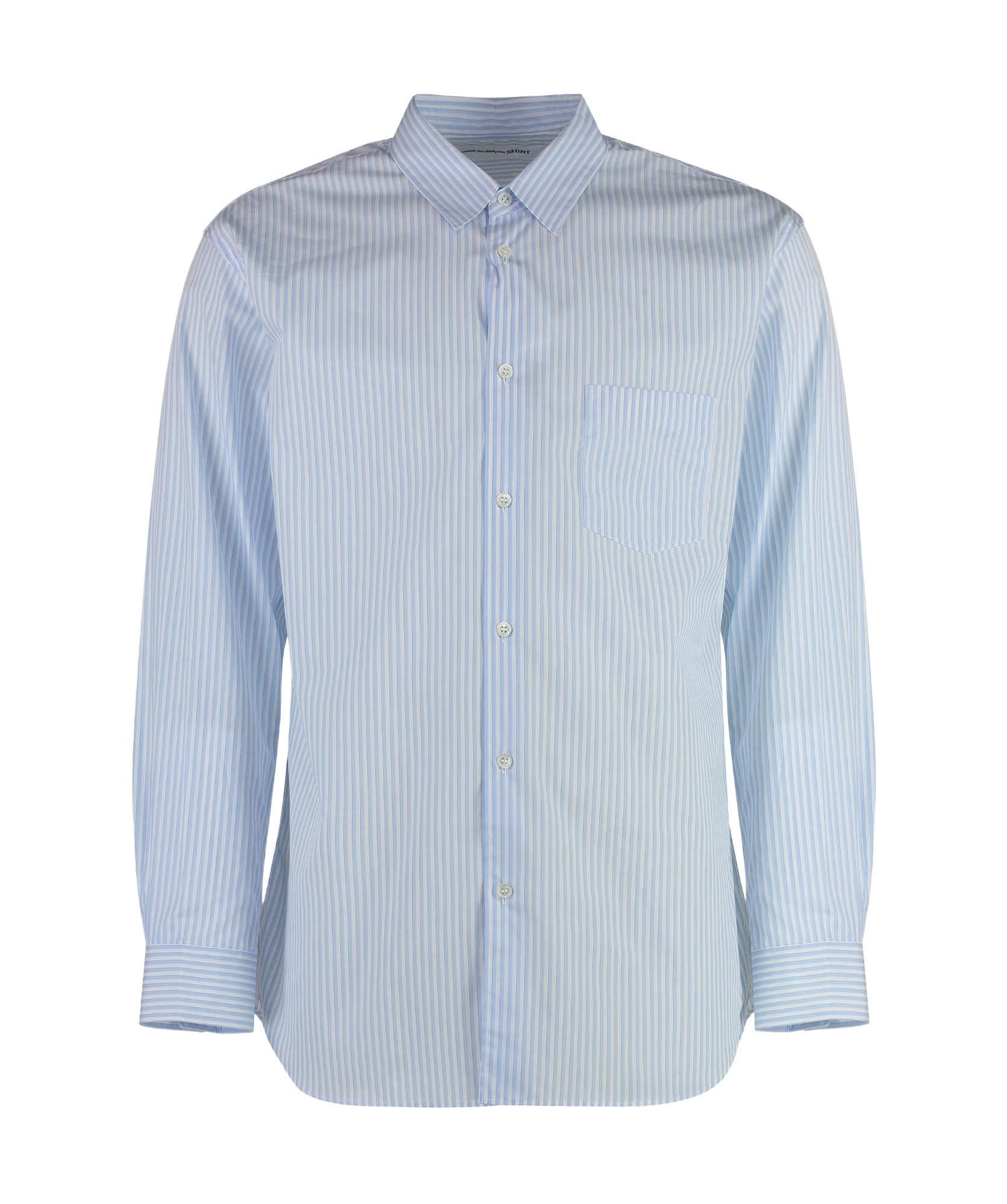 Comme Des Garçons Shirt Long-sleeved Striped Shirt