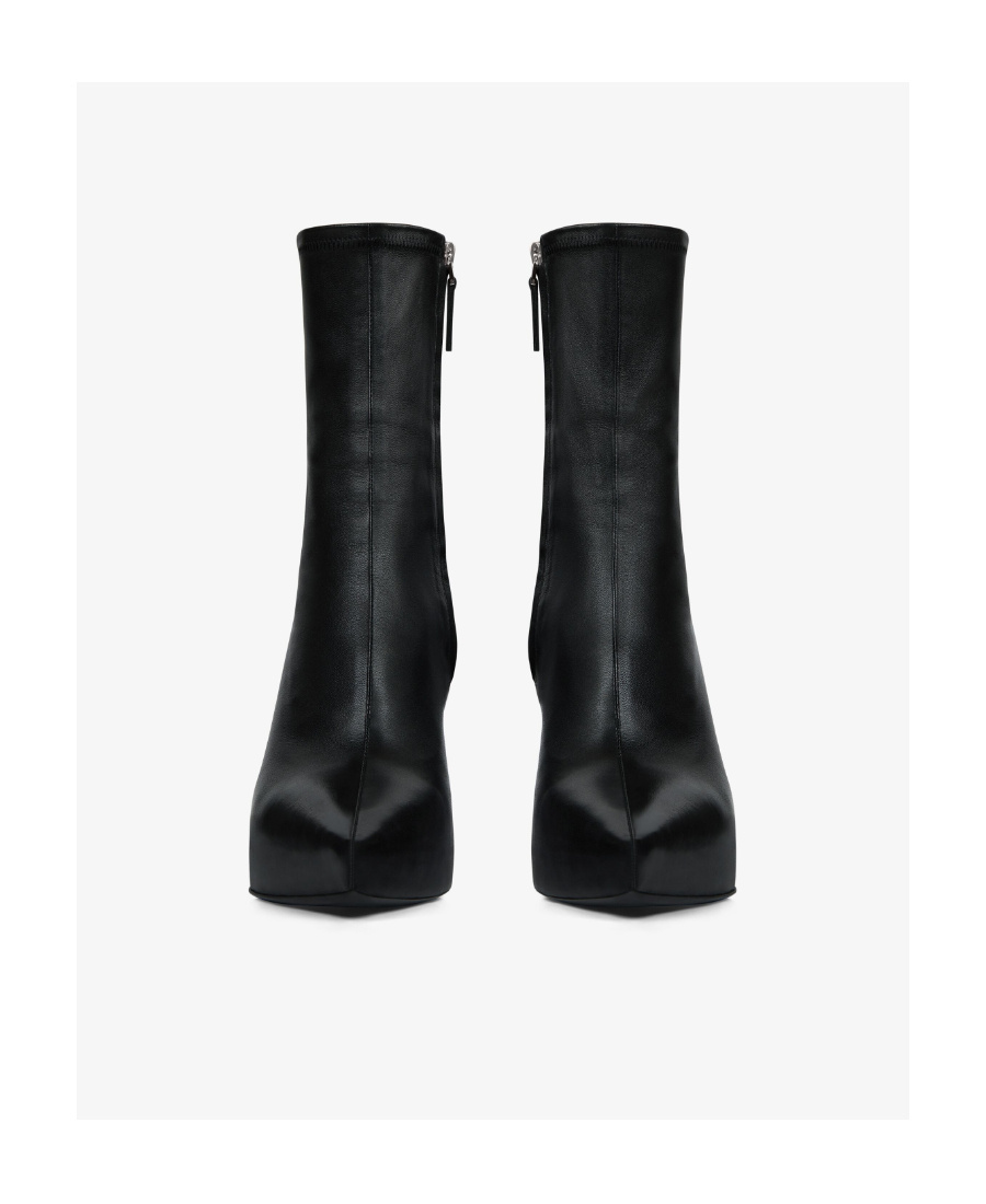 Givenchy Nappa Leather Ankle Boots With 8 Cm Wedge Height In Black