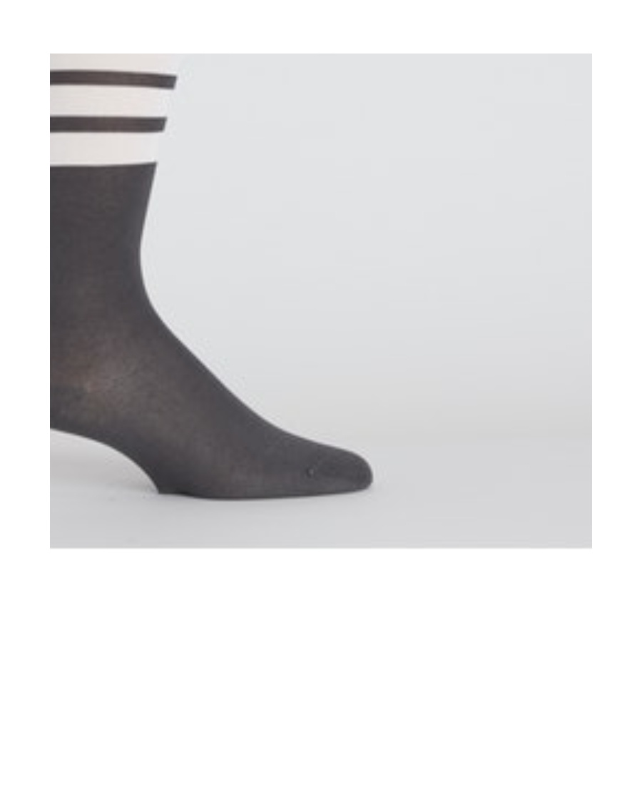 Thom Browne 4-bar Stripe Socks In Black