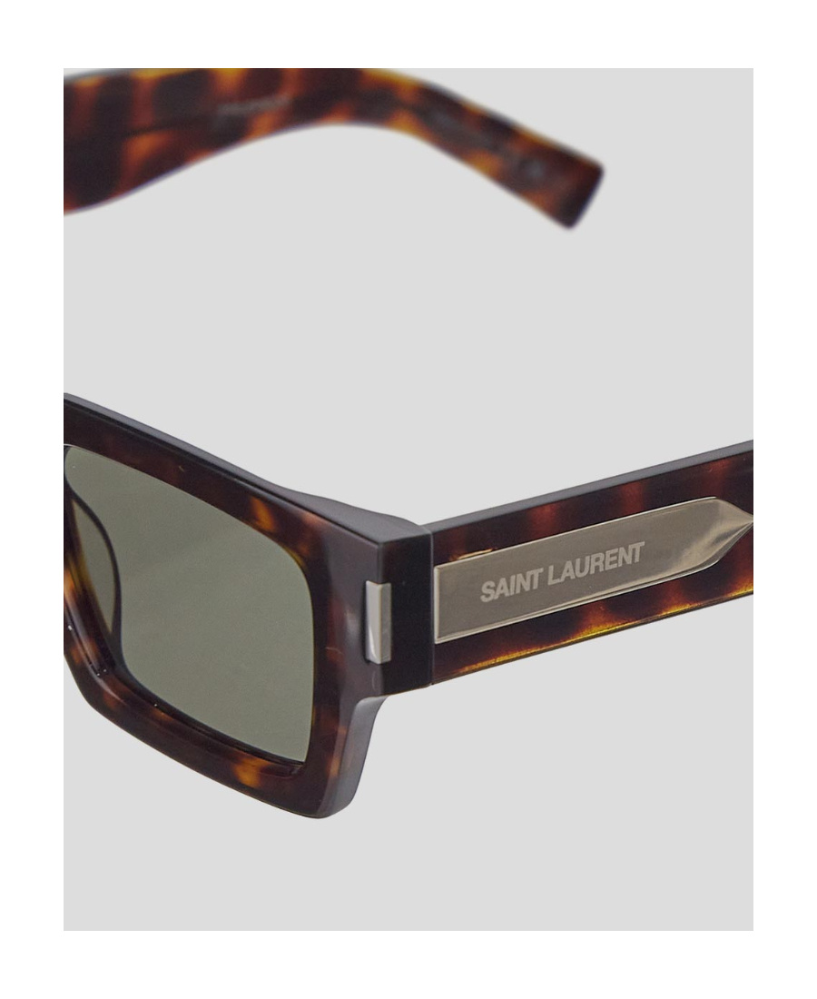 Saint Laurent Sl 572 Square-frame Sunglasses In Black