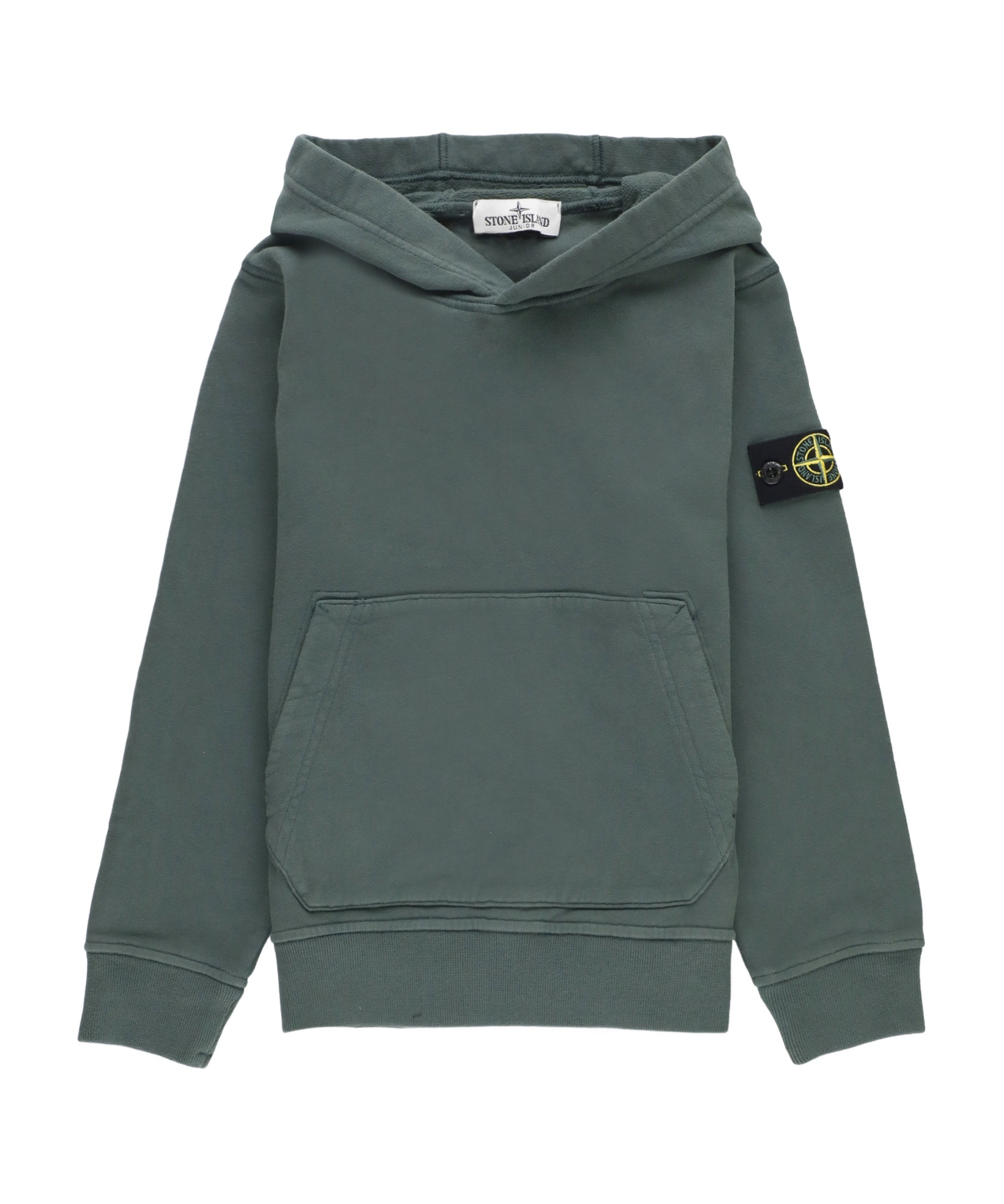 Stone Island Hoodie With Logo In Green