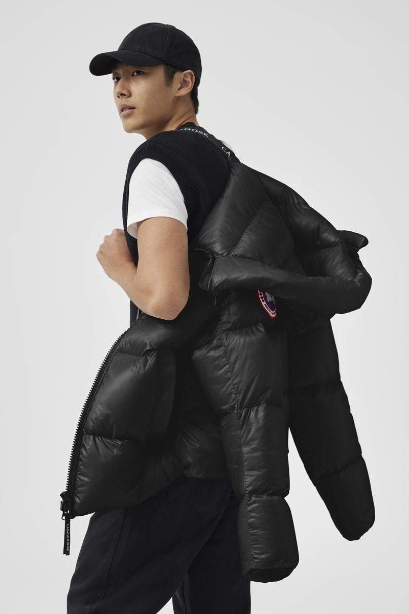 Canada Goose Crofton Quilted Shell Jacket In Black