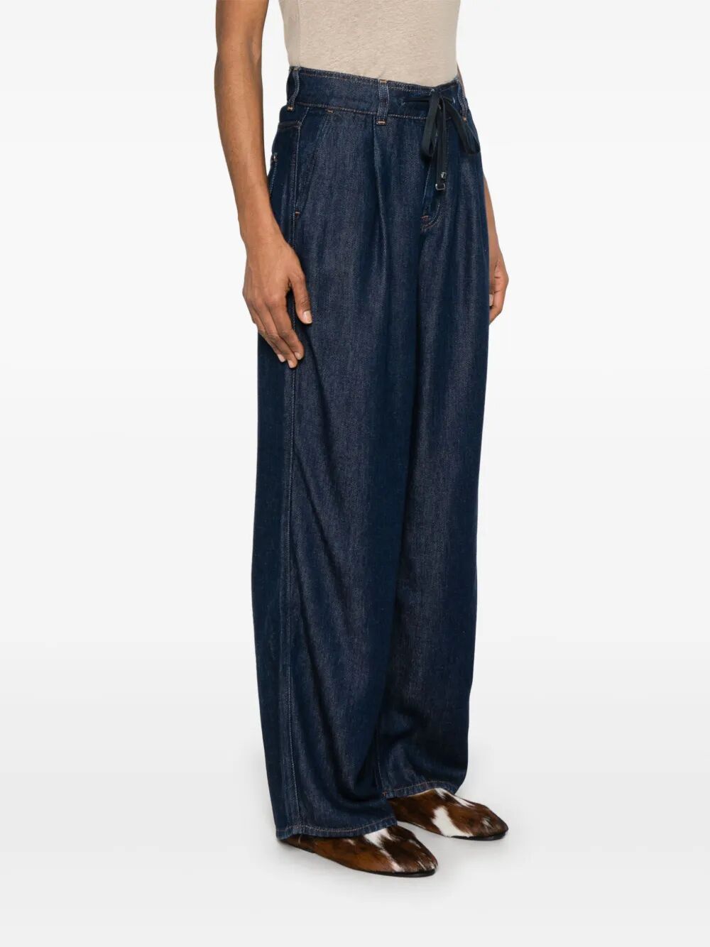 7 For All Mankind Tilda Pant Coco In Blue