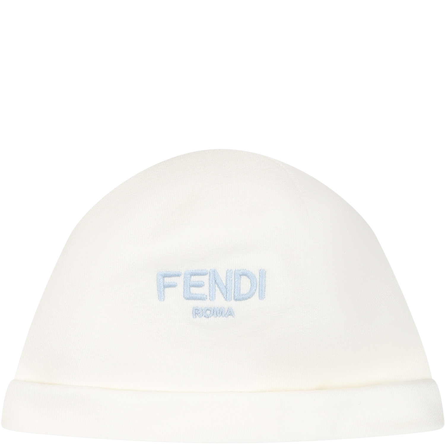 Fendi Three-piece Set Of Logo Jumpsuit In White