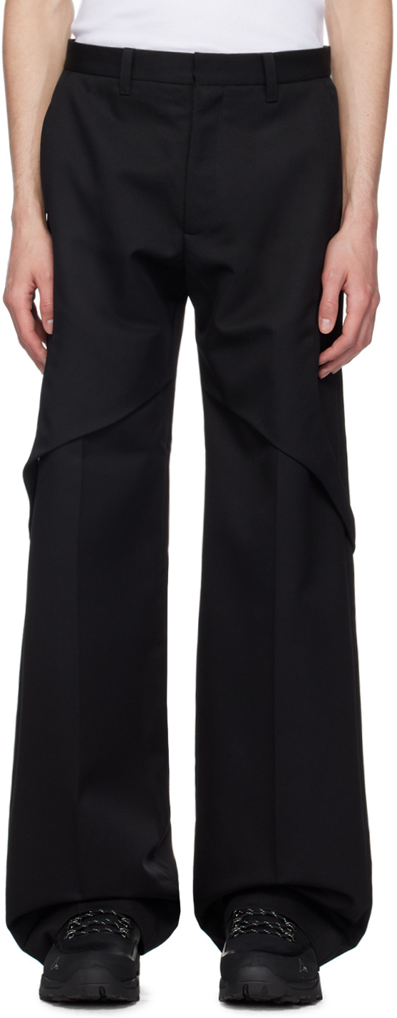 Heliot Emil Belt-loop Casual Pants In Black