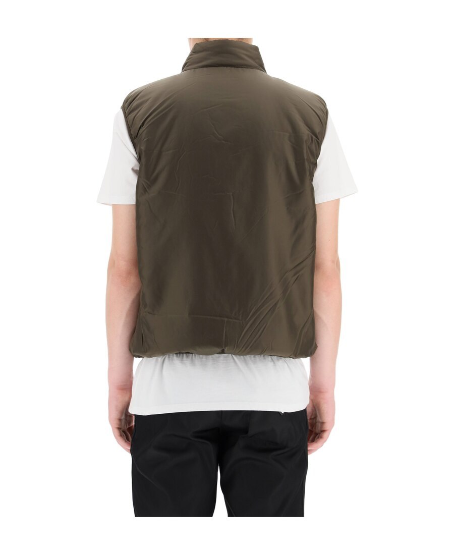 Aspesi Jil Vest With Thermore Padding In Brown