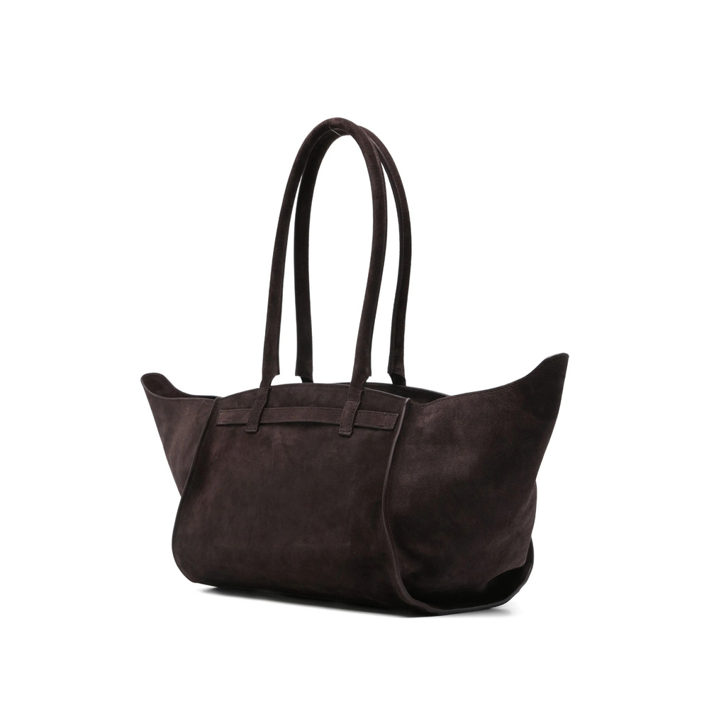 Benedetta Bruzziches Top Handle Tote Bag In Brown