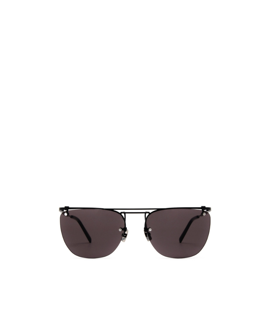 Saint Laurent Tinted Round-frame Sunglasses In Brown