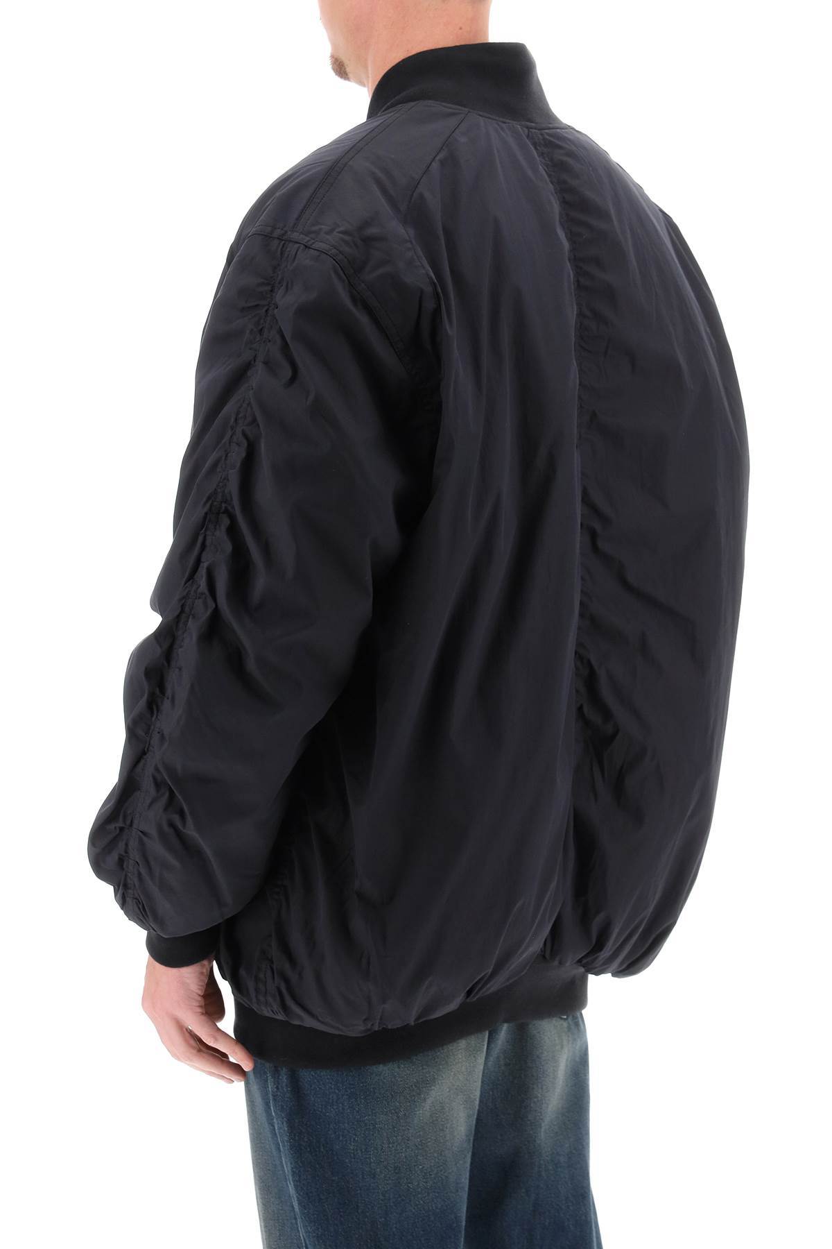 Isabel Marant Bakya Logo Embroidered Bomber Jacket In Black