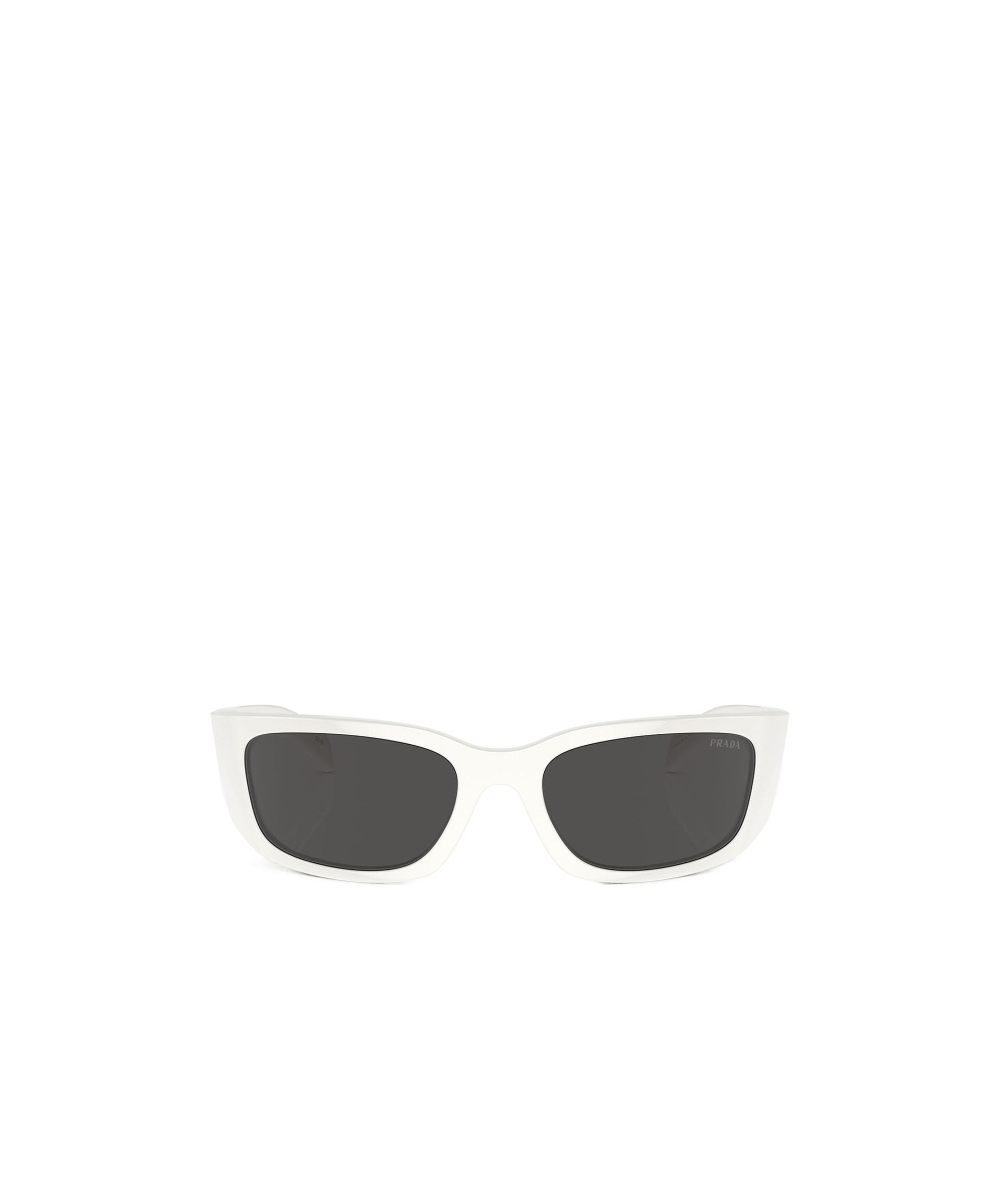 Prada Eyewear Butterfly Frame Sunglasses In Black