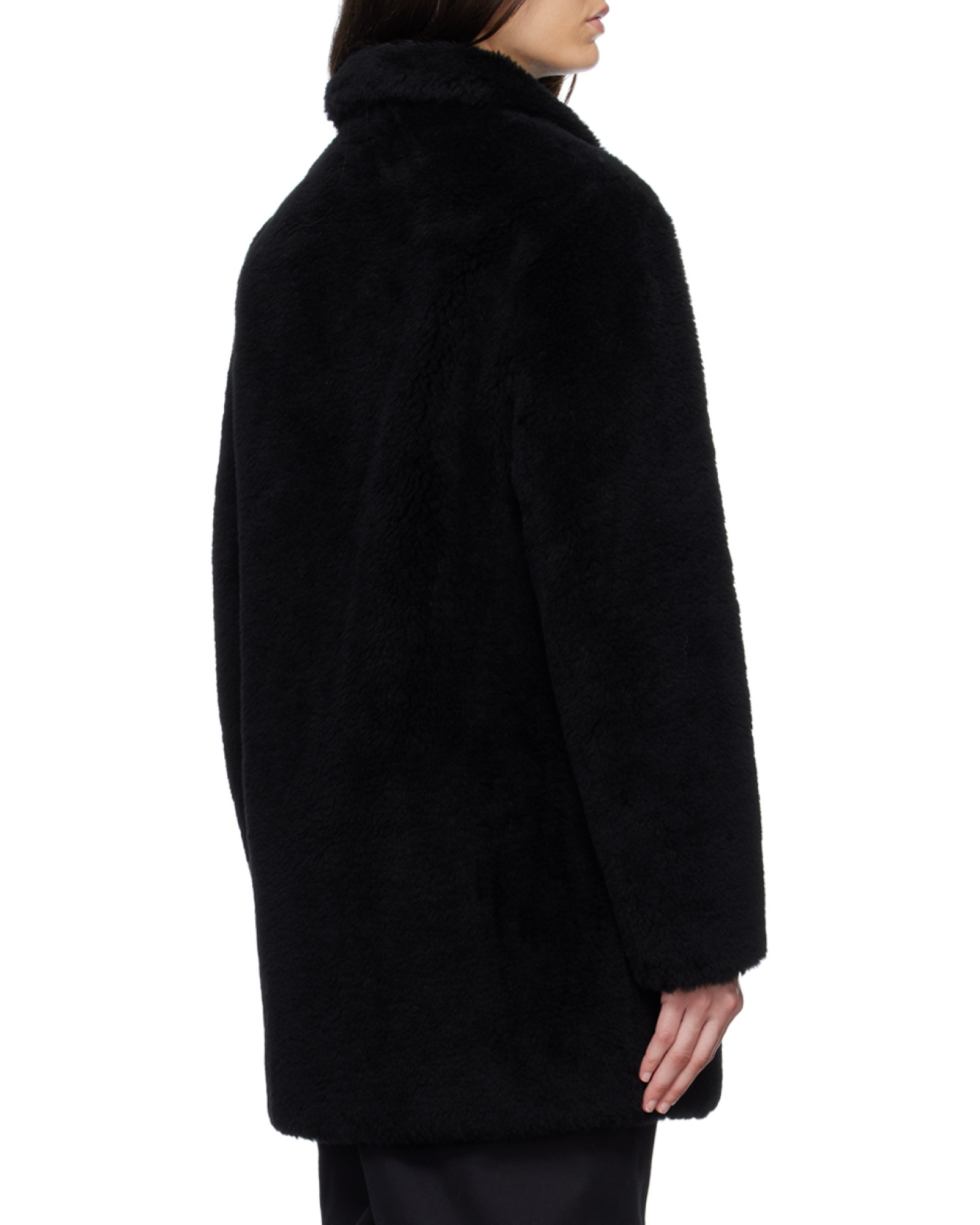 YVES SALOMON LOGO COAT
