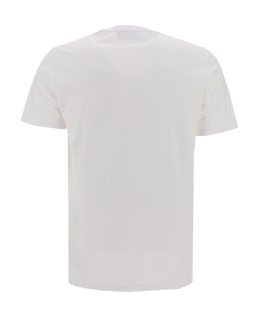 Neil Barrett Mohawk Warrior Print T-shirt In White