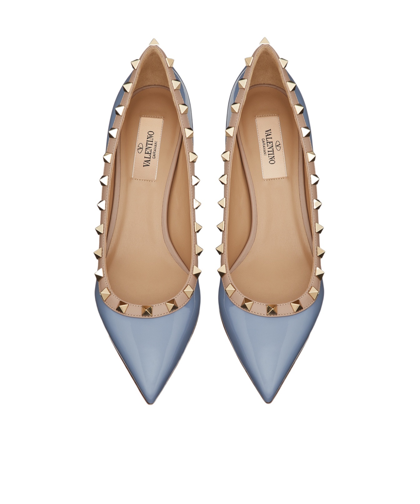 Valentino Rockstud Rivet High Heels In Multicolor