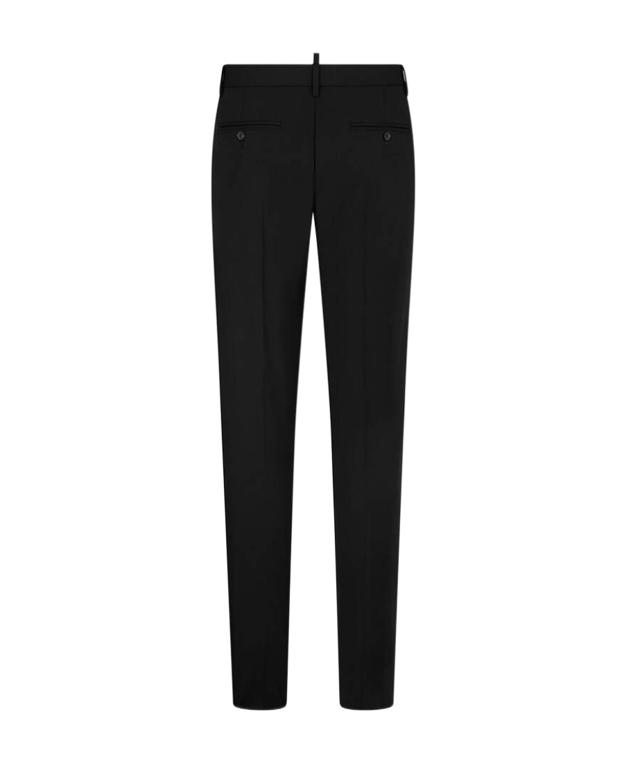 Dsquared2 Single-breasted Two-piece Tailored Suit In Black