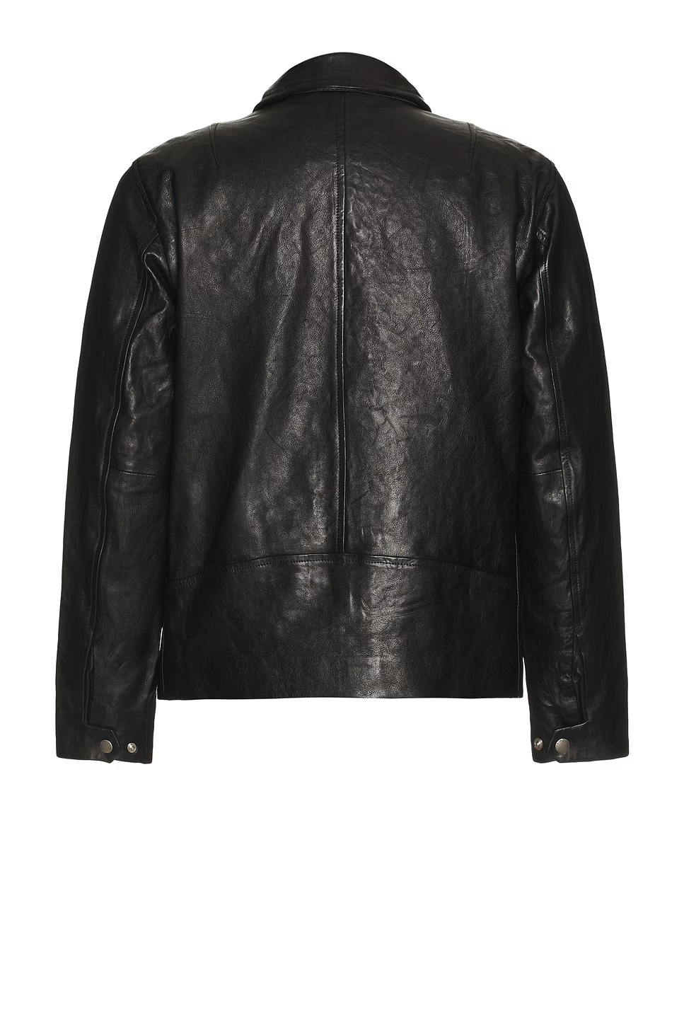 Rag & Bone Melrose Textured-leather Jacket In Multi