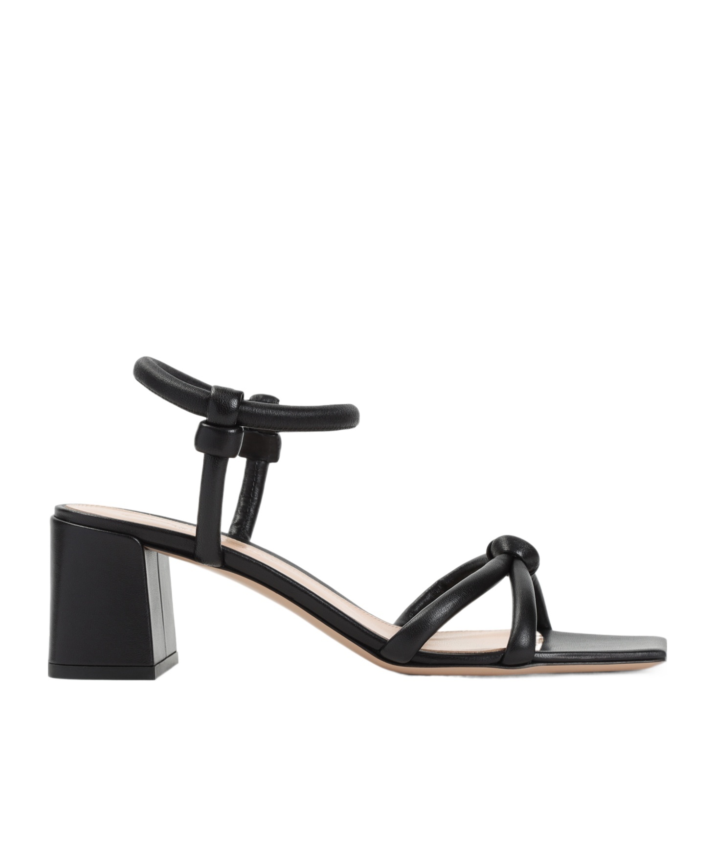 Shop Gianvito Rossi 55mm Juno Sandals In Black