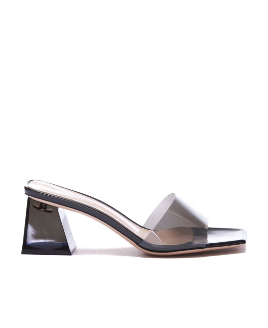 Gianvito Rossi Cosmic 55 Mule Sandals In Black