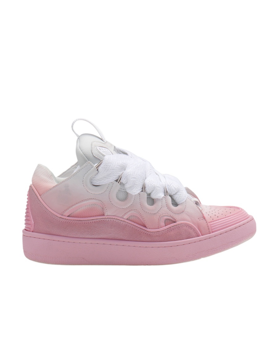 Lanvin Curb Sneakers In Pink