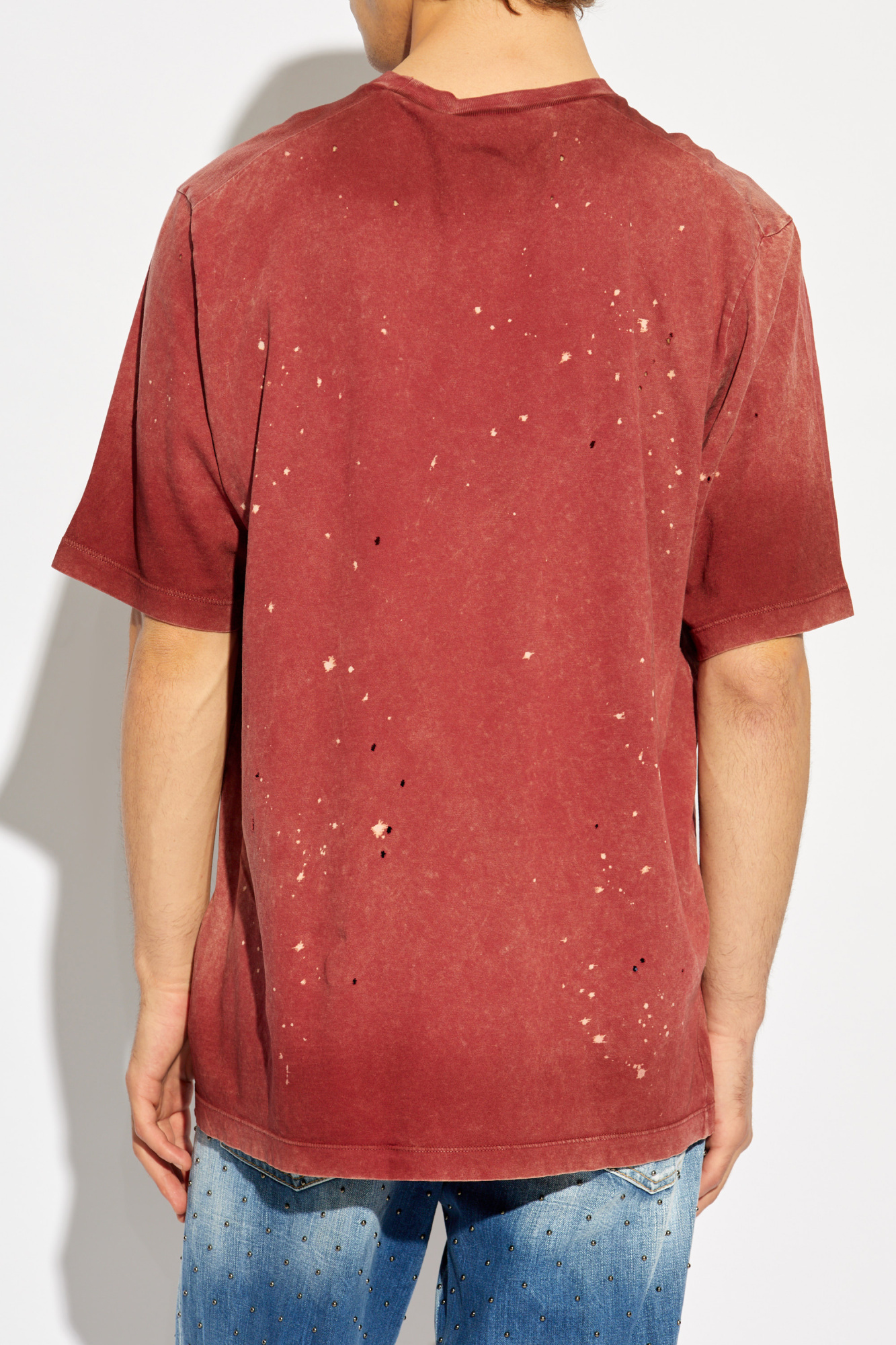 Dsquared2 Loose Fit T-shirt In Red