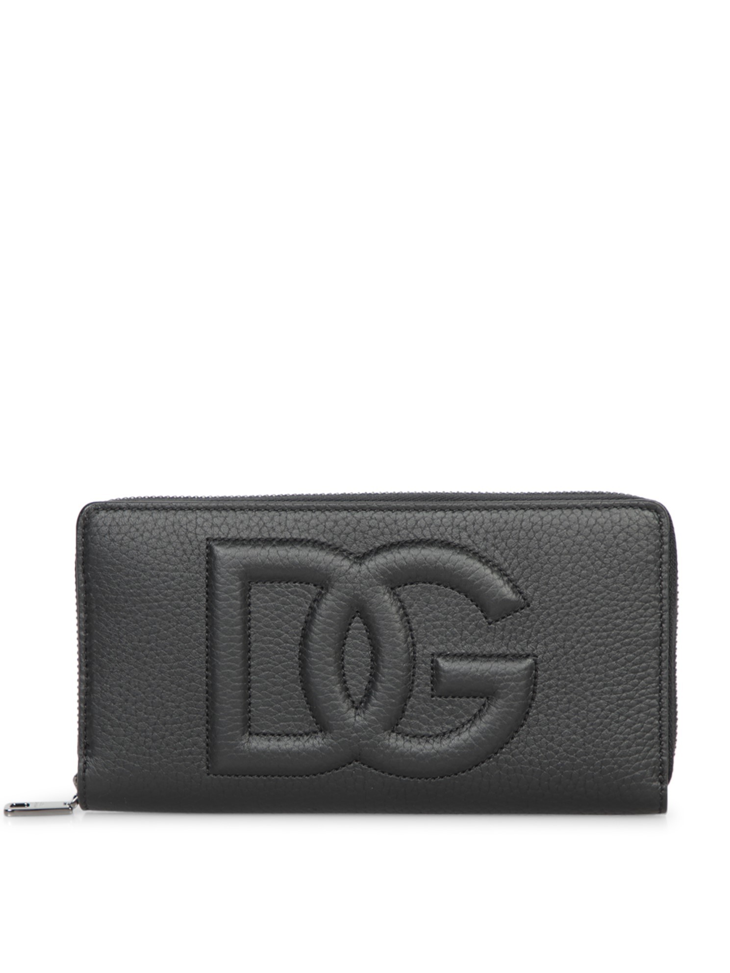Dolce & Gabbana Embossed-logo Leather Wallet