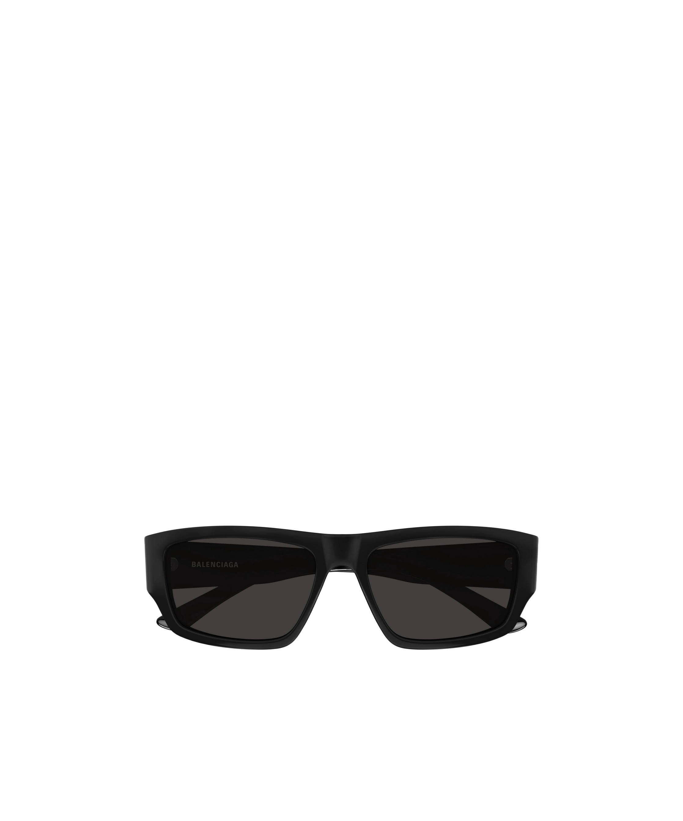 Balenciaga Eyewear Rectangular Frame Sunglasses In Black