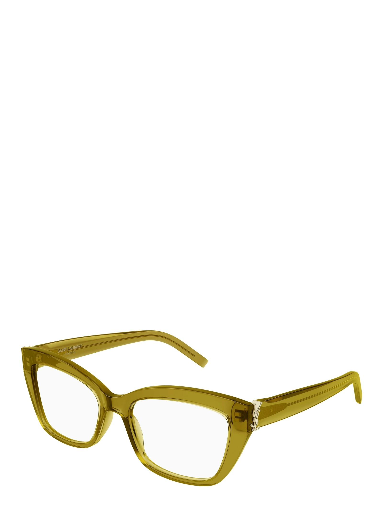 Saint Laurent Full-frame Flat Mirror In Brown