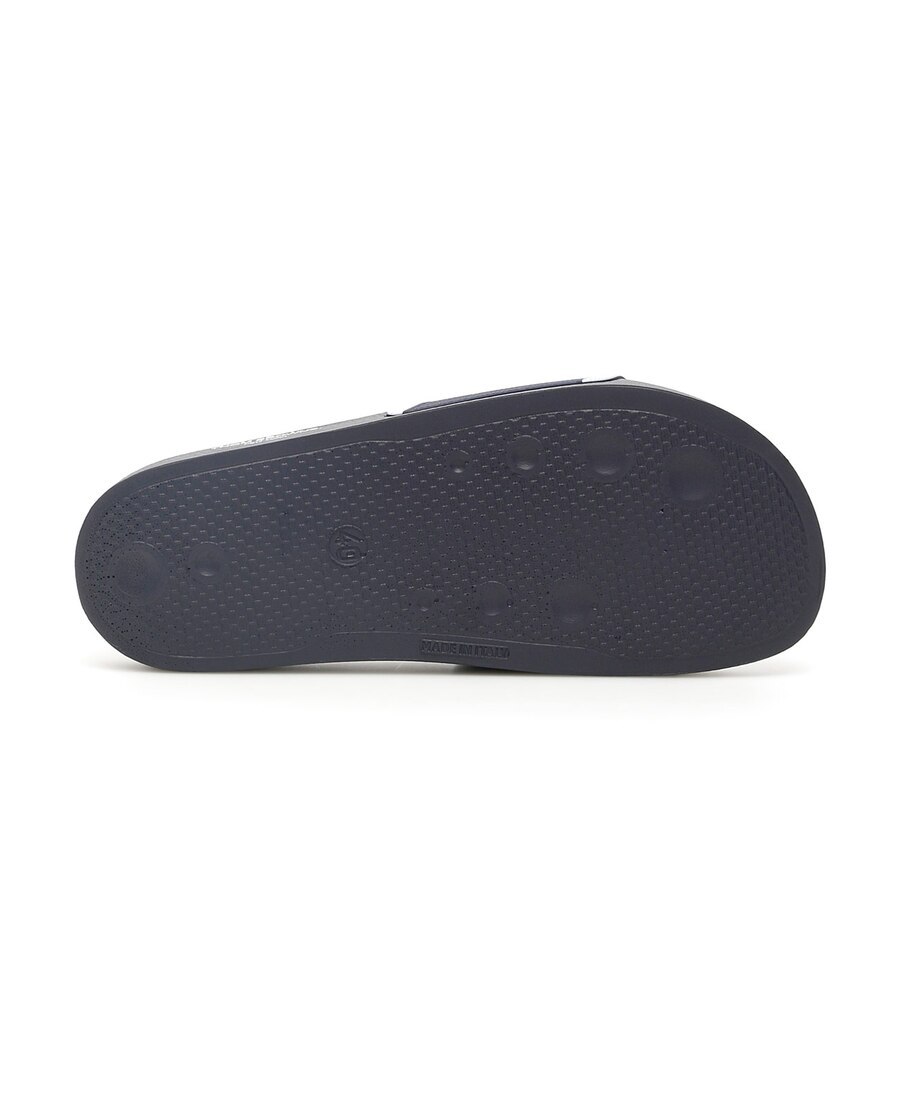 Thom Browne Molded Pool Slides In Black