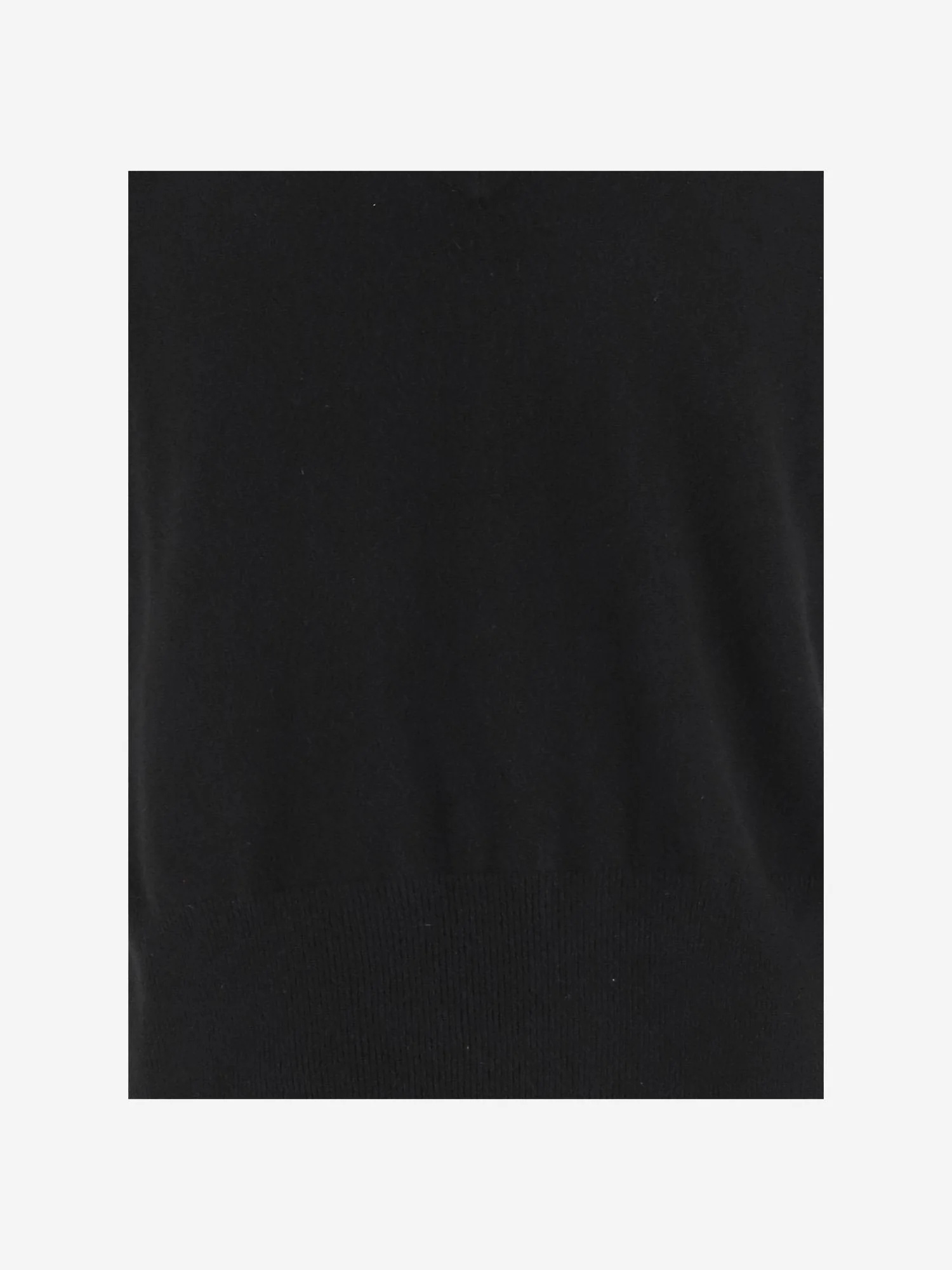 The Row Sleeveless Knitted Vest In Black