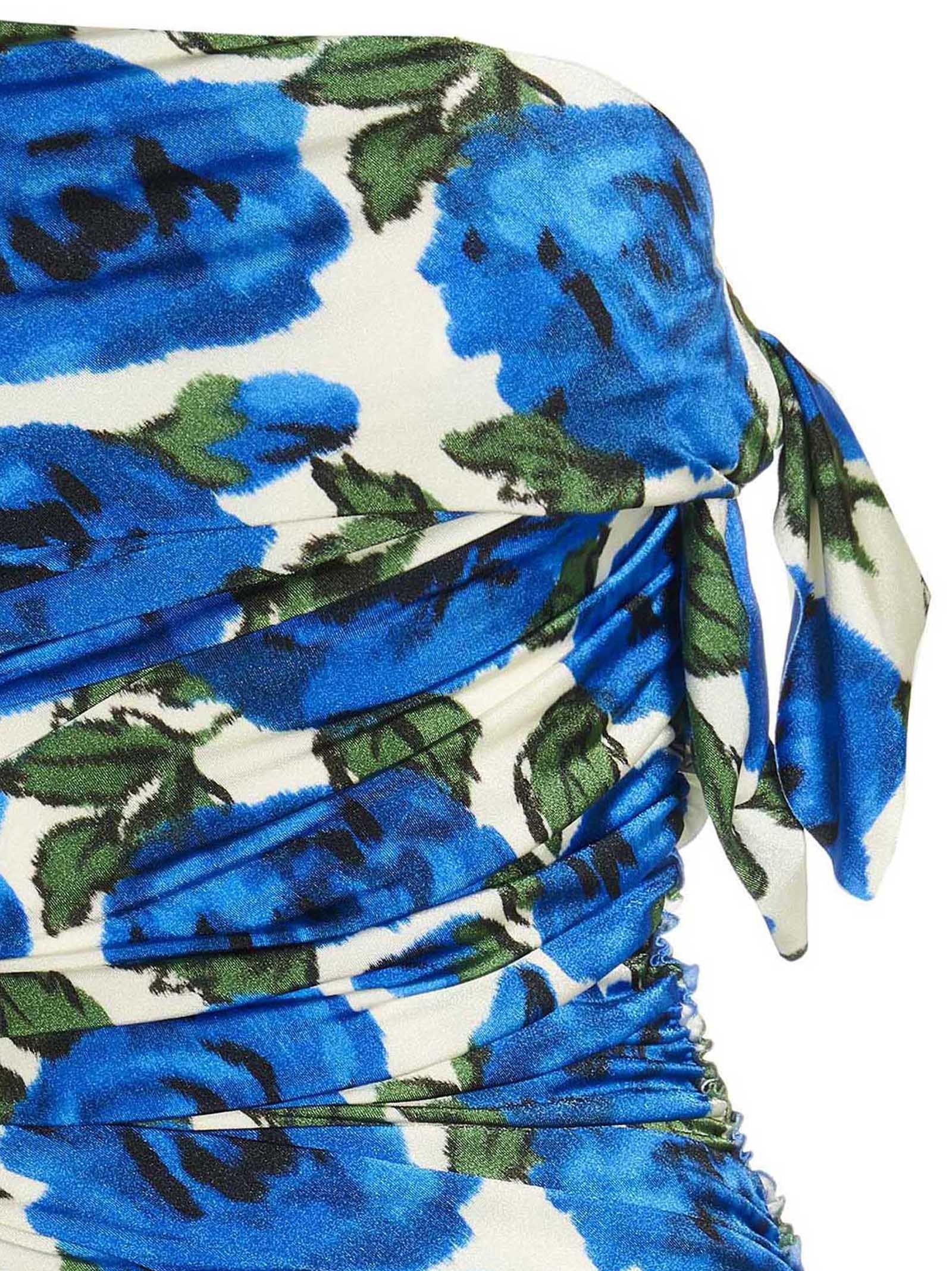 Philosophy Di Lorenzo Serafini Bare-shoulder Blouse In Blue