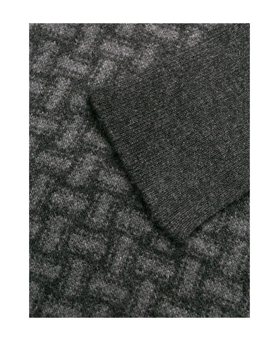 Drumohr Crew-neck Cashmere Sweater In Black