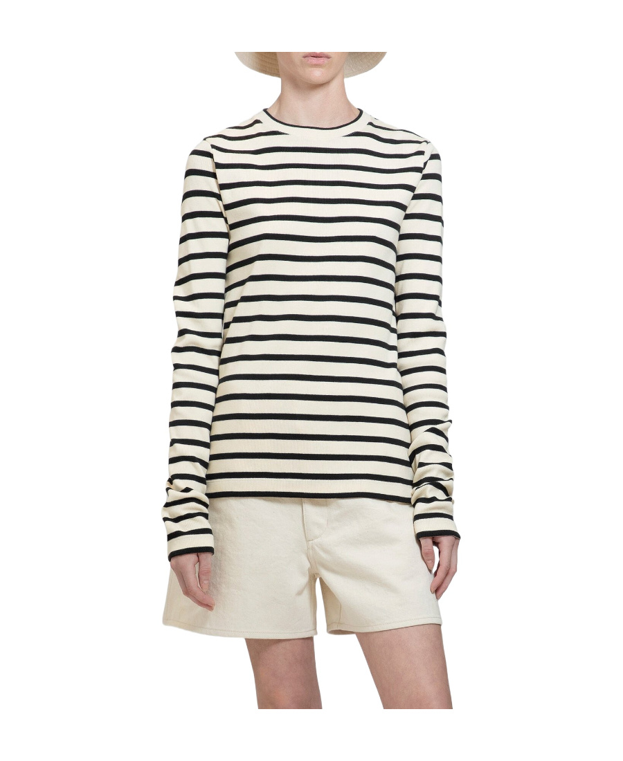 Shop Jil Sander T-shirt In Nude