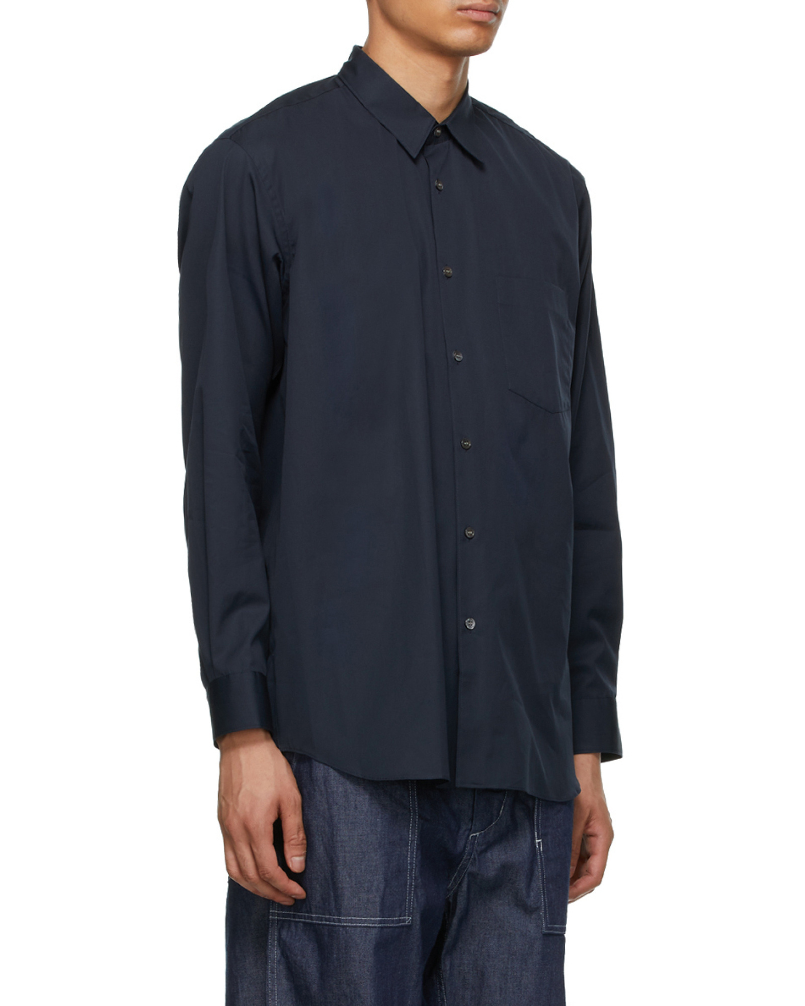Comme Des Garçons Long-sleeve Cotton Shirt