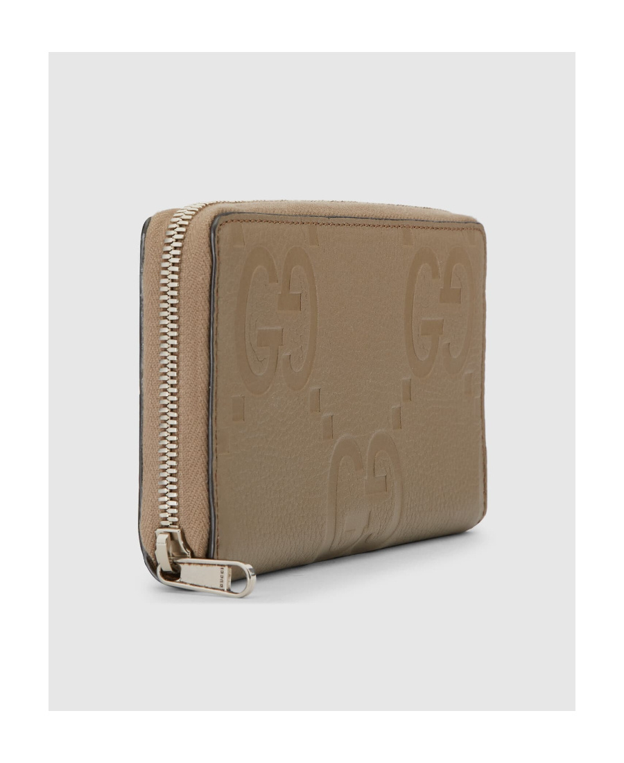 Gucci Interlocking G Debossed Wallet In Brown