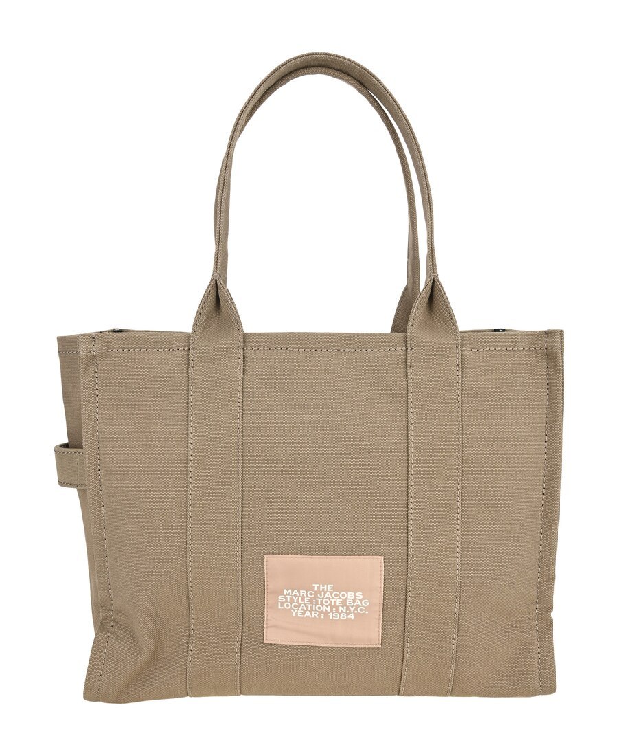 Marc Jacobs Logo Printed Handbag In Brown