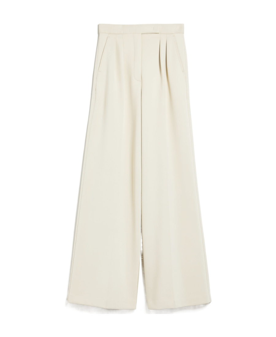 Max Mara Wide Pants In Nude