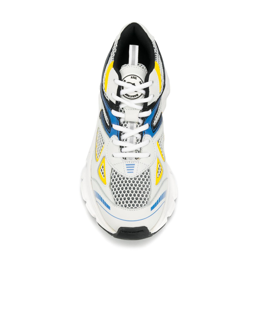 Axel Arigato Mesh Upper Sneakers In White