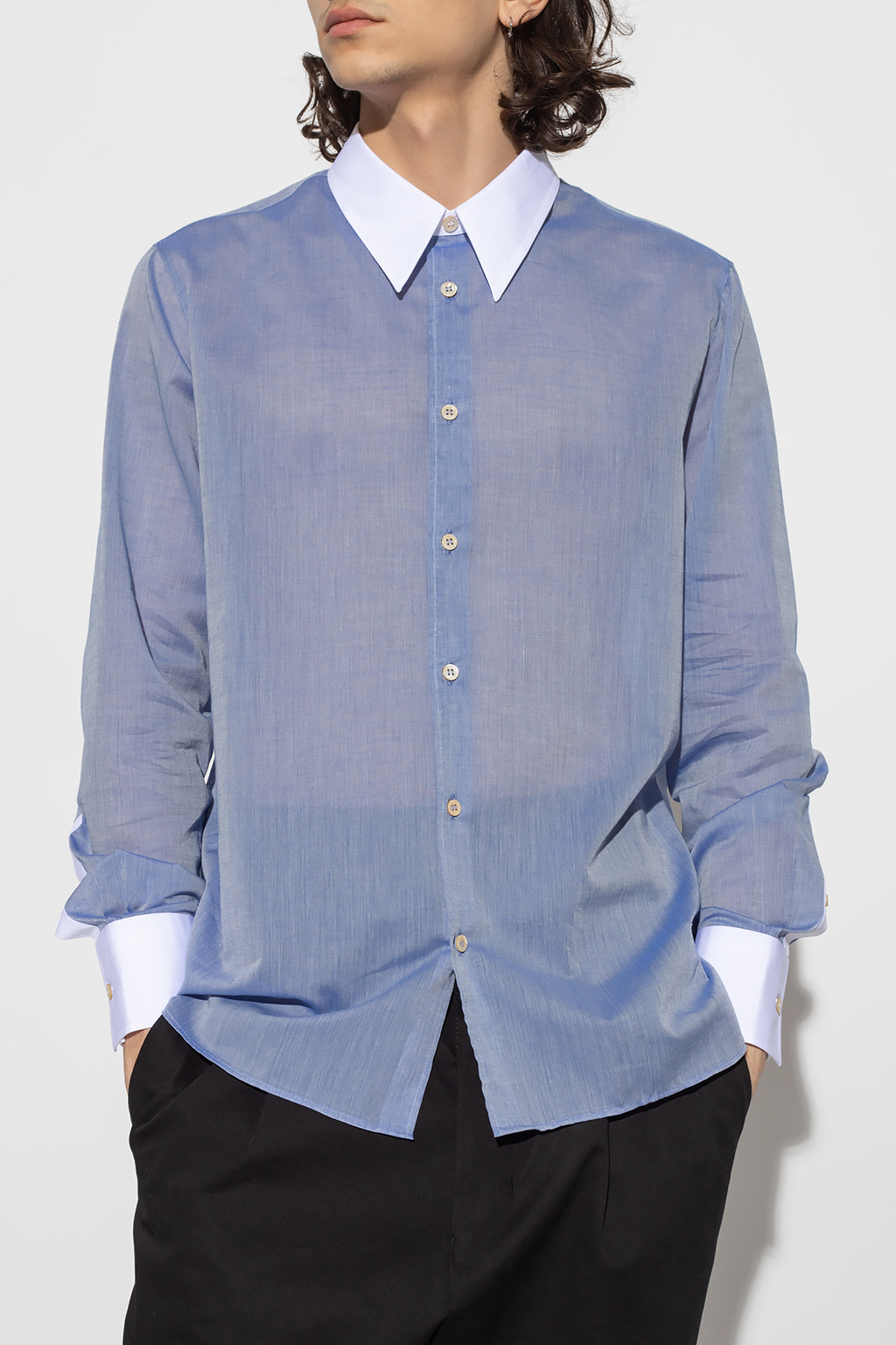 Wales Bonner Monogram-embroidered Shirt