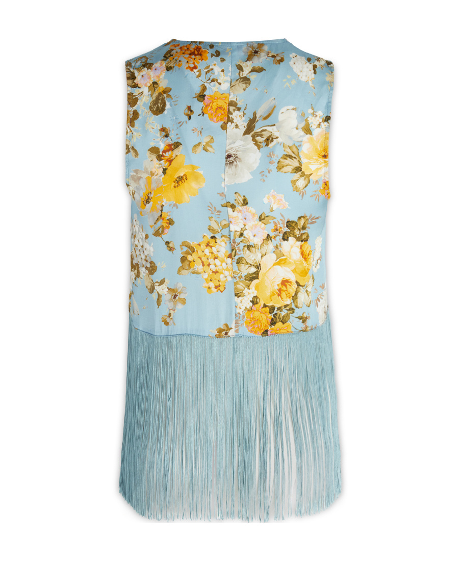 Jucca Top Scollo V In Blue