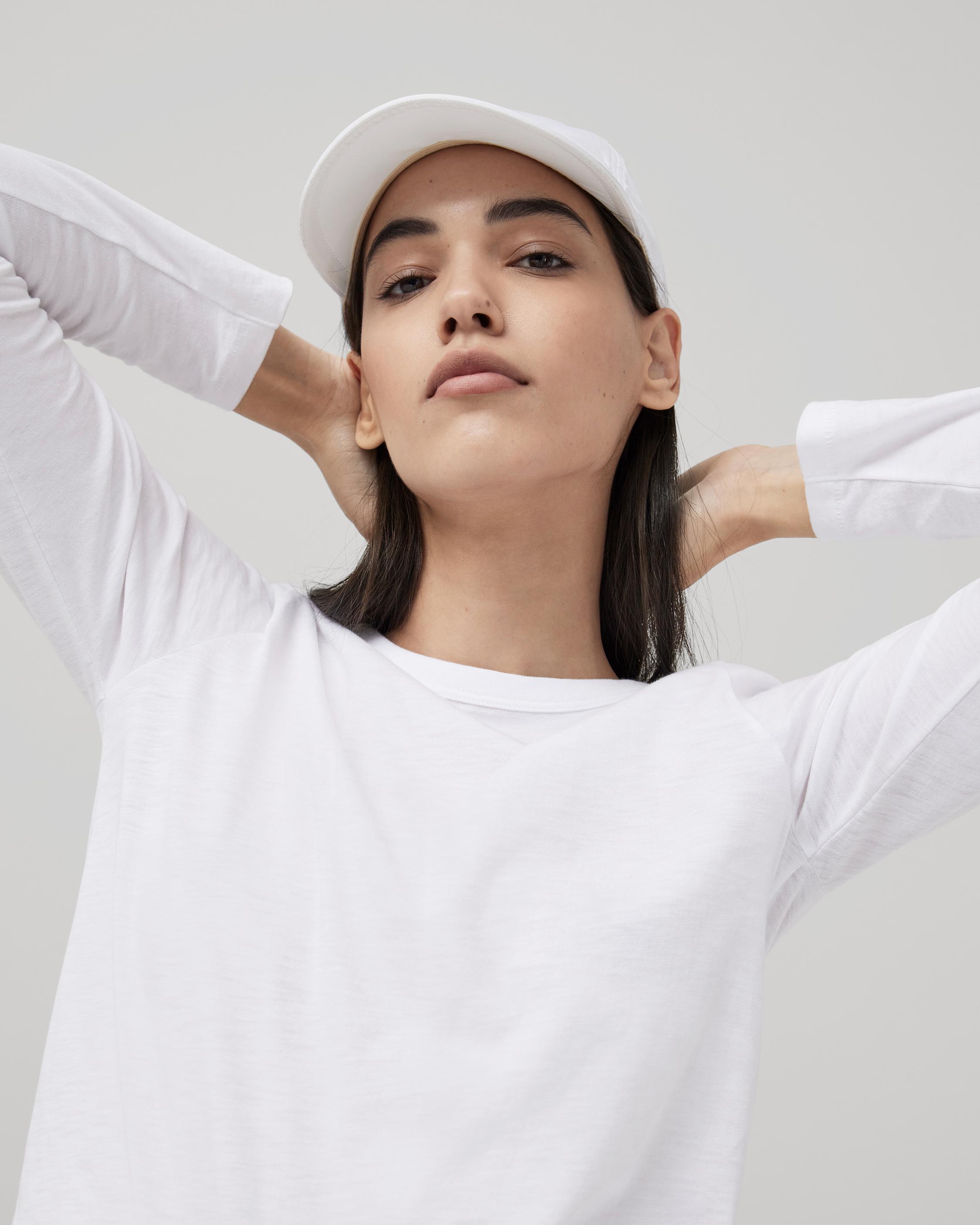 Rag & Bone Logo Round-neck T-shirt In White