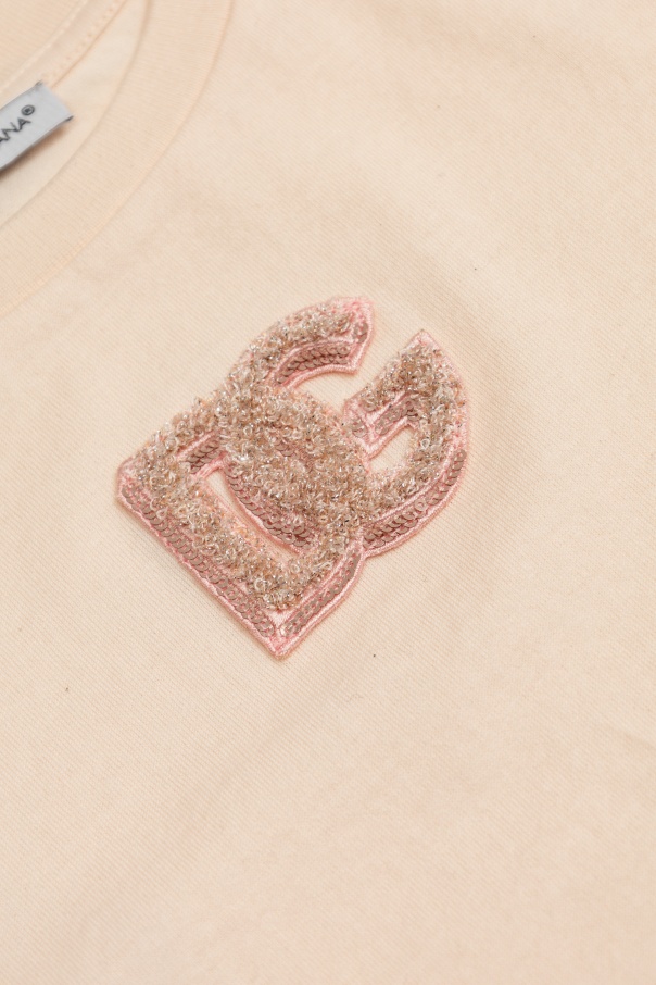 Dolce & Gabbana Short-sleeved T-shirt In Neutral