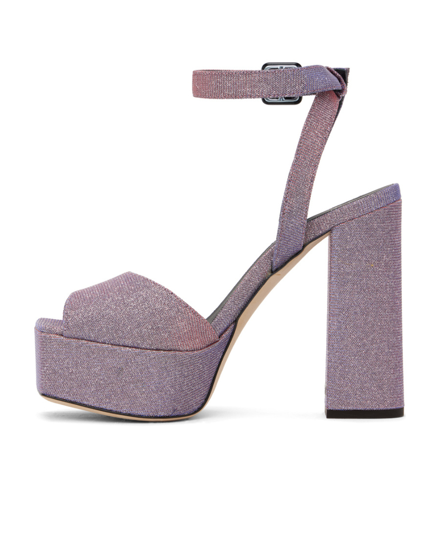 Giuseppe Zanotti Notturna High-heeled Sandals In Gray