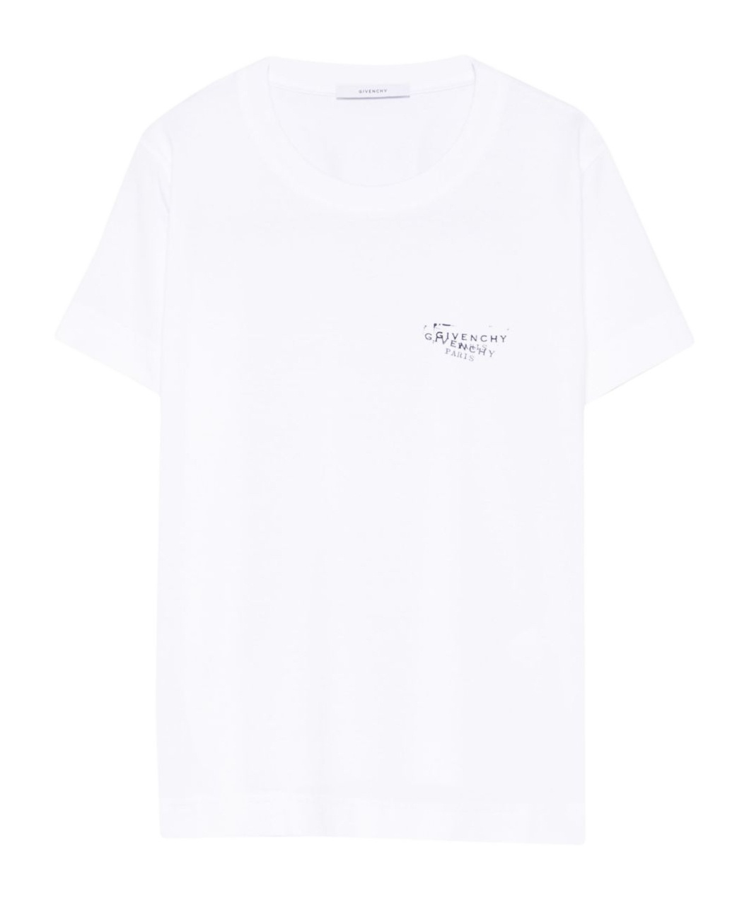Givenchy Logo-print Fitted T-shirt Clothing In White