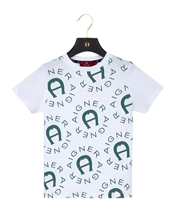 Aigner Logo-printed T-shirt In White
