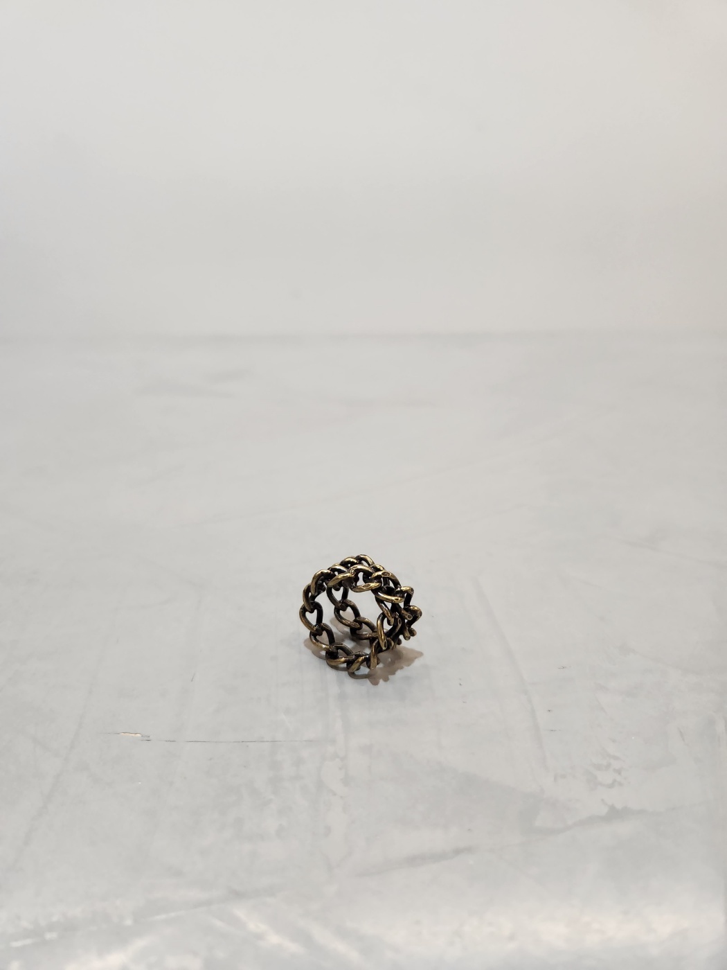 Dries Van Noten Double Ring Ring In Black