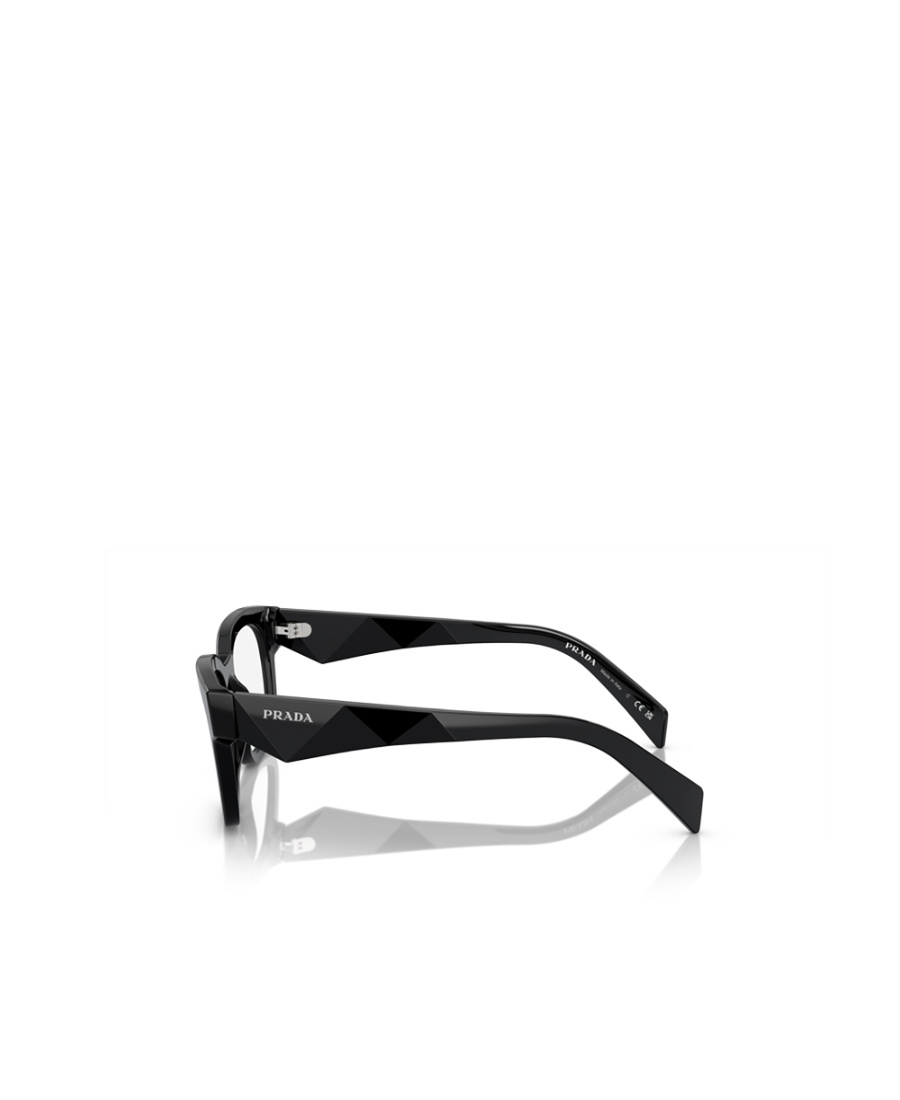 Prada Eyewear Square Frame Glasses In Black