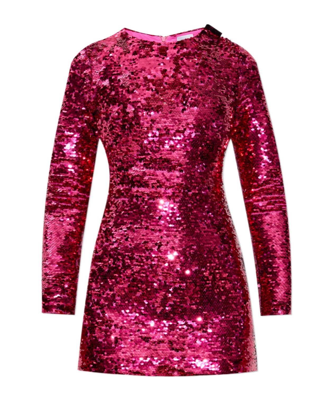 Vetements Sequinned Minidress In Red